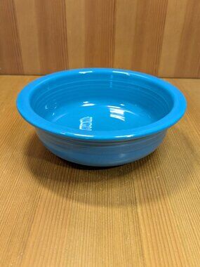 Fiesta Ware HLC 8.25" 1 Qt Large Rim Serving Bowl Fiestaware Periwinkle Blue EUC